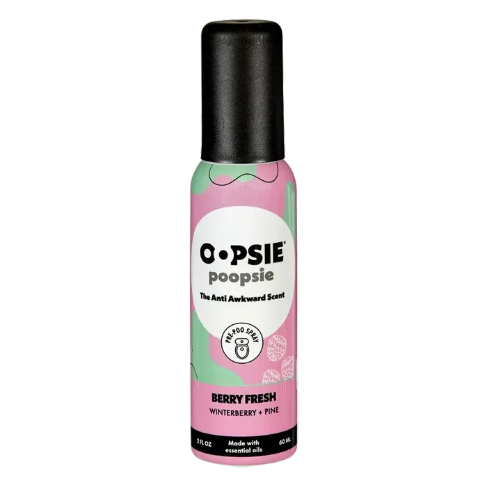 Oopsie Poopsie Berry Fresh pre-poop toilet spray