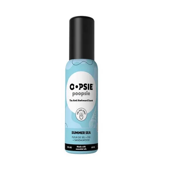 Oopsie Poopsie Summer Sea pre-poop toilet spray
